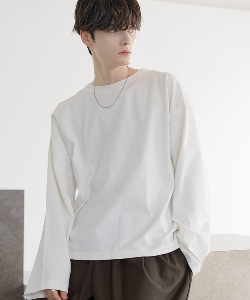 「ASTRONOMY」 長袖Tシャツ X-LARGE グレー メンズ_画像7