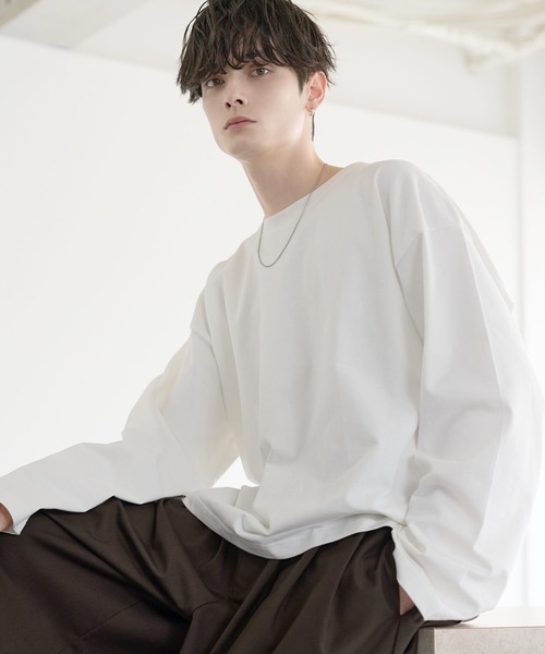 「ASTRONOMY」 長袖Tシャツ X-LARGE グレー メンズ_画像8