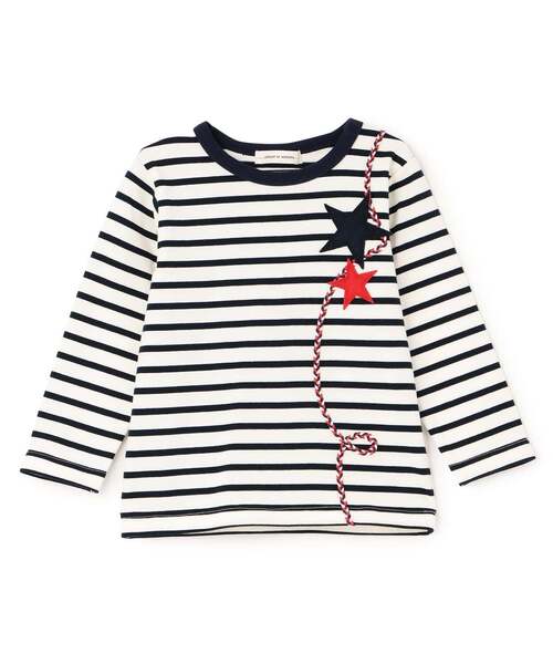 sense of wonder tシャツ ボーダースター長袖Tシャツ キッズ 子供服