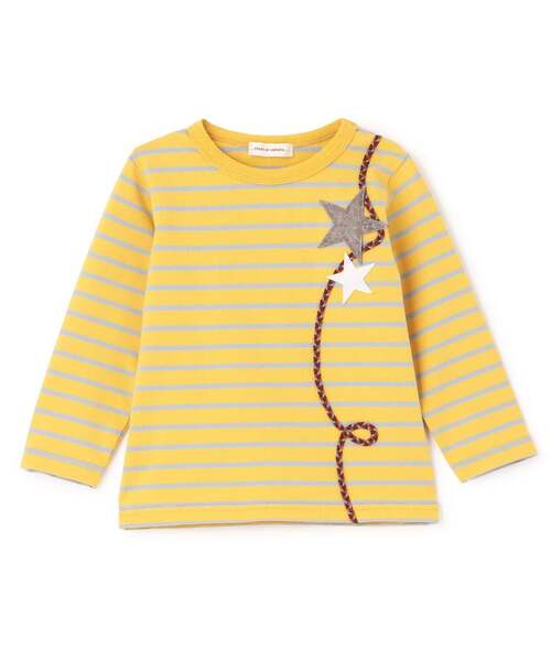 sense of wonder tシャツ ボーダースター長袖Tシャツ キッズ 子供服