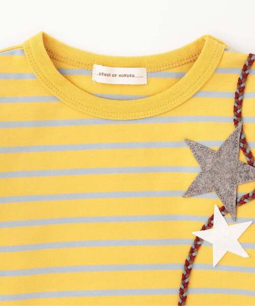 sense of wonder tシャツ ボーダースター長袖Tシャツ キッズ 子供服