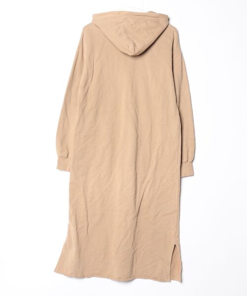 「Lee」 長袖ワンピース M ベージュ レディース_画像2