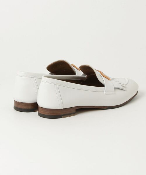 【HERMES 】モカシンロワイヤル 37.5 ホワイト ローファー HERMES（エルメス） モカシンロワイヤル シューズ 37.5 ホワイト