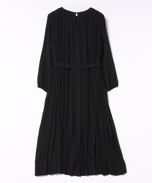 「Honeys」 「GLACIER」長袖ワンピース S ネイビー レディース_画像2