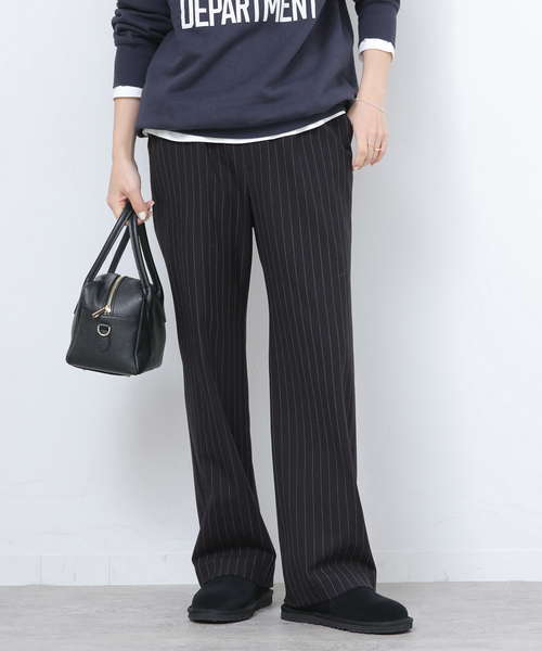 「JOURNAL STANDARD relume」 イージーパンツ 38 グレー レディースの画像