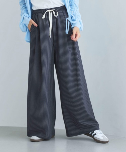 パンツ ストライプイージーパンツ レディース : ZOZOTOWN Yahoo!店