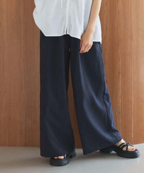 パンツ ストライプイージーパンツ レディース : ZOZOTOWN Yahoo!店