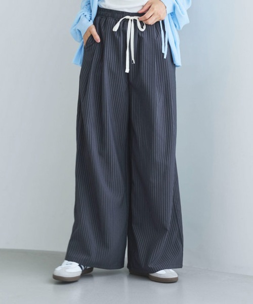 478 PGG 定価35,200円 レディース パンツ ストライプ サイズ1 M パンツ ストライプイージーパンツ レディース : ZOZOTOWN Yahoo!店