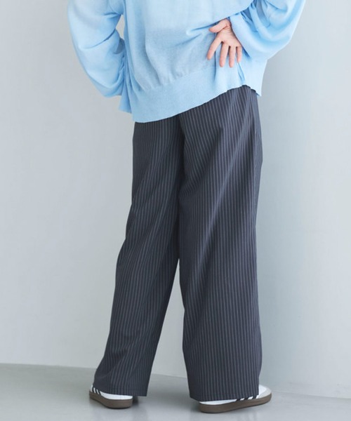 478 PGG 定価35,200円 レディース パンツ ストライプ サイズ1 M パンツ ストライプイージーパンツ レディース : ZOZOTOWN Yahoo!店