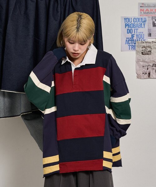 「etsinta」 長袖カットソー ONE SIZE グリーン レディース_画像3