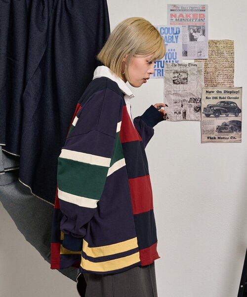 「etsinta」 長袖カットソー ONE SIZE グリーン レディース_画像7