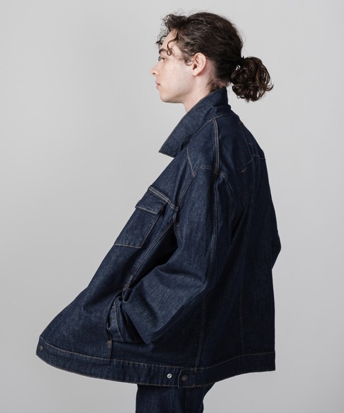 Levi's（リーバイス） デニムジャケット L ネイビー メンズ : ZOZOTOWN