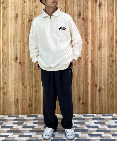 「RVCA」 スウェットカットソー M ブラック メンズ_画像6