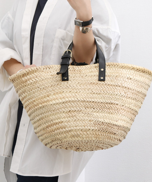 perche（ペルケ） かごバッグ カゴバッグ perche / モロッコカゴ・牛革