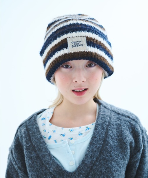 【新品未使用・タグ付き】common gull products ニット帽 common gull products. ニットキャップ フリー ベージュ レディース