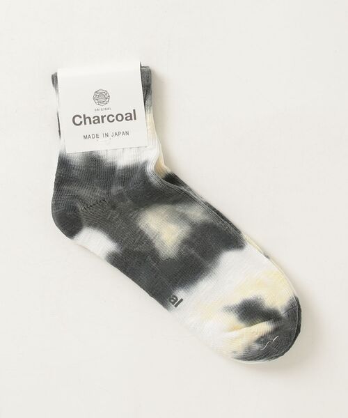 SHIPS Days 靴下 CHARCOAL:TIE DYE ANCLE メンズ : ZOZOTOWN Yahoo!店