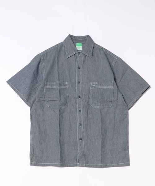 Right-on（ライトオン） シャツ 半袖 Refurbish(リファービッシュ