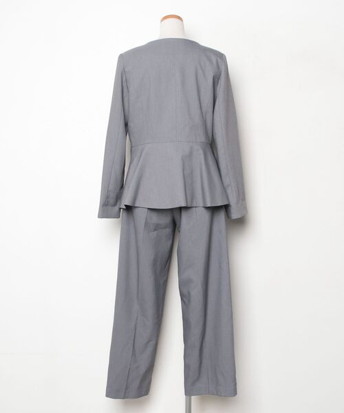 「DRESS LAB」 セットアップ L グレー レディース_画像2