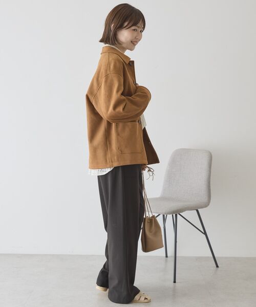「AMERICAN HOLIC」 スラックス S ライトグレー レディース_画像5
