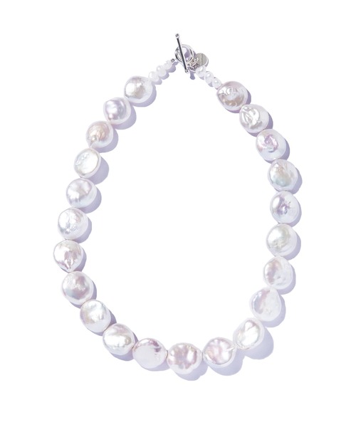 ネックレス 「les bon bon」solid pearl necklace/ソリッド パール ネックレス BOB961 レディースの画像