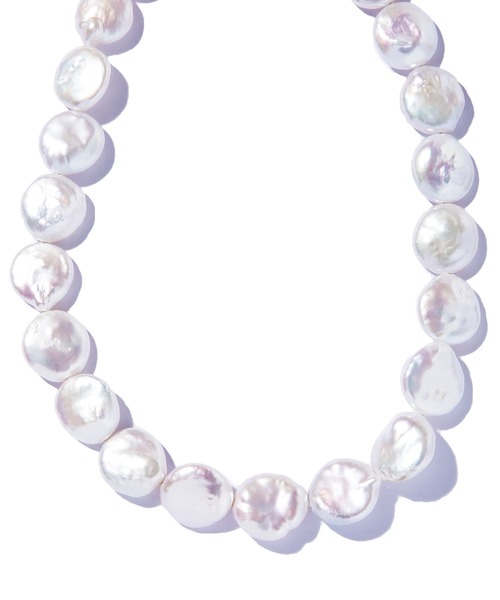 ネックレス 「les bon bon」solid pearl necklace/ソリッド パール ネックレス BOB961 レディースの画像