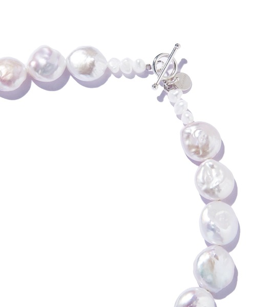 ネックレス 「les bon bon」solid pearl necklace/ソリッド パール ネックレス BOB961 レディースの画像