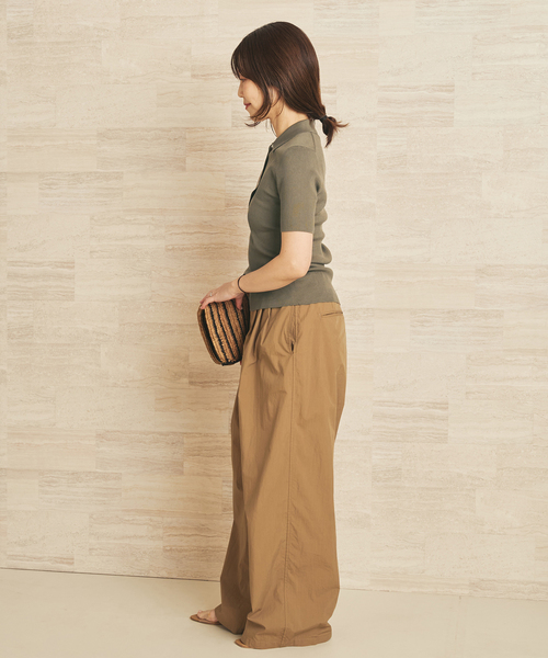 plage（プラージュ） ニット セーター Collar Rib ニット レディース