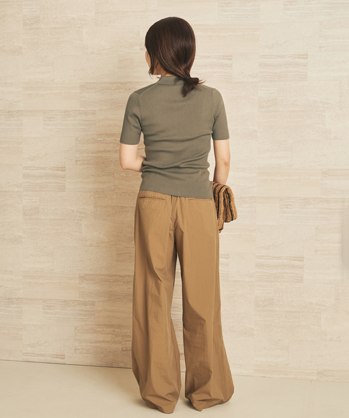 Plage - Plage(プラージュ) 長袖セーター レディース美品  - ベージュ クルーネック plage（プラージュ） ニット セーター Collar Rib ニット レディース