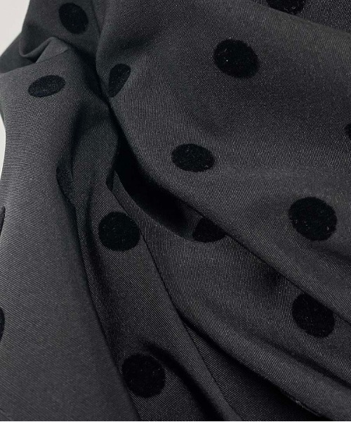 「PICCIN PERLA」 ジップアップパーカー M ブラック レディース_画像6