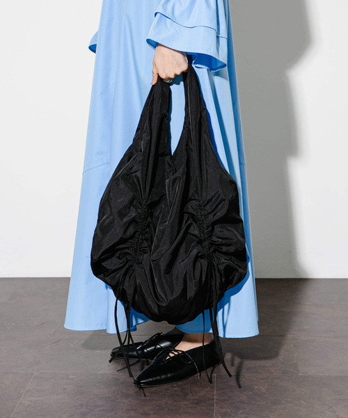 「KBF」 トートバッグ ONE レッド レディース_画像9
