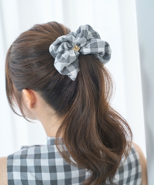 Rose Muse（ロゼミューズ） ワンピース Gingham ribbon dress with