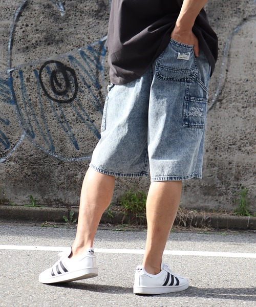 「THRASHER」 ハーフパンツ L ブルー メンズ_画像4