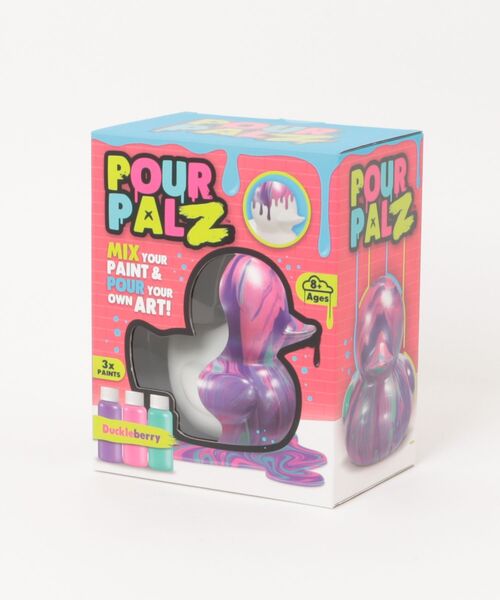 フィギュア POUR PALZ ペイント アニマル アヒル（ランダム3種