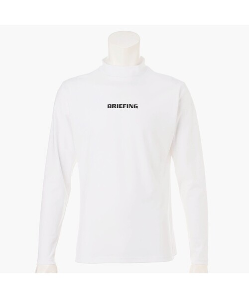 BRIEFING WS TOUR L/S HIGH NECK M ホワイト BRIEFING（ブリーフィング） ゴルフ 「BRIEFING GOLF／ブリーフィング