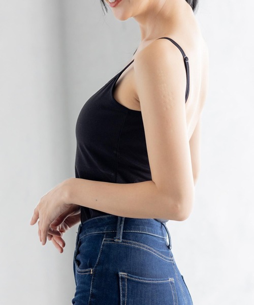 fran de lingerie キャミソール back open simple inner背中開き