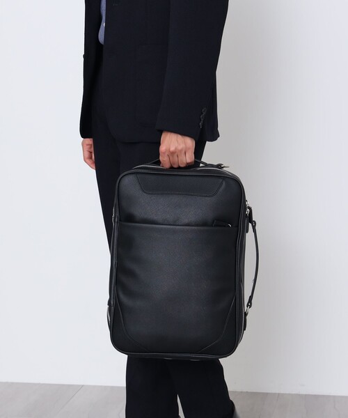 BEAMS F ビジネスバッグ ブリーフケース ブラウン レザー BEAMS F（ビームスF）TOFF&LOADSTONE / SLIM BRIEF レザー