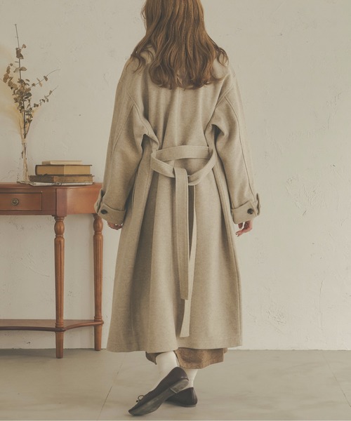 【SALE】Ambre Neige オーバーコート Ambre Neige コート チェスターコート オーバーコート／【WEB/EC