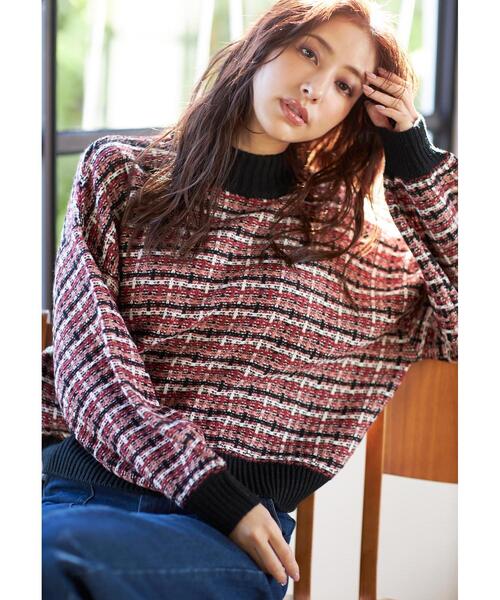 ニット ファンシーツイードニット レディース | INGNI | 07