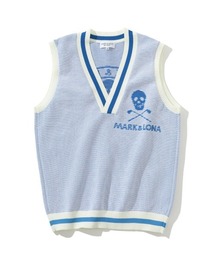 ベスト・ジレ GENNY Women Vests 78AAP541 N0513904 Blue Genny(ジェニー) ベスト・ジレ(レディース) - 海外通販のBUYMA