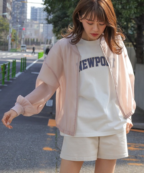 ジャケット ブルゾン シアーリブブルゾン|ZOZOTOWN |10