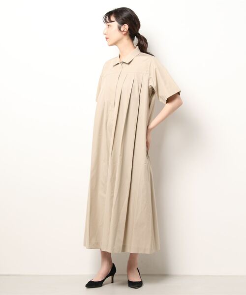 史上最も激安 タイプライターコットンシャツワンピース Haversack ロングワンピース Montessori Int Com