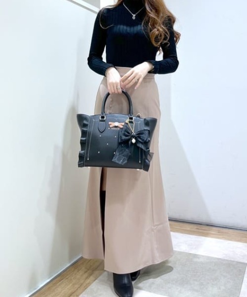 Samantha Vega（サマンサベガ） ハンドバッグ リボンスタッズ