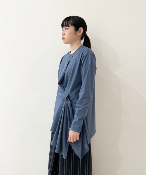tシャツ IJIIT＆Co.(イジット＆コー) 別注２ＷＡＹロングスリーブTシャツ レディース IJIIT＆Co. tシャツ IJIIT＆Co.(イジット＆コー) 別注2WAY