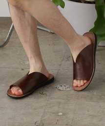 BRADOR レザーサンダル　25.5〜26 BRADOR / ブラドール】 LEATHER SANDALS / レザーサンダル