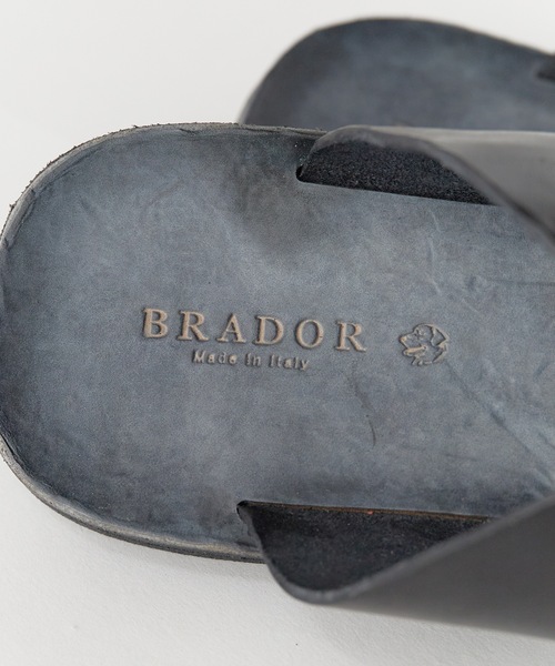 BRADOR サンダル BRADOR/ブラドール LEATHER SANDALS メンズ