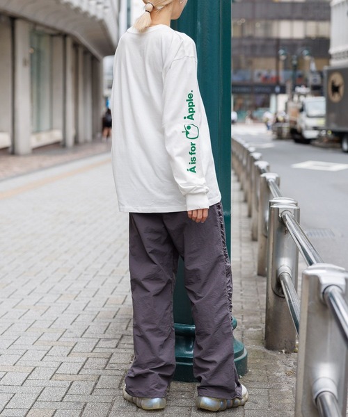 ALAND tシャツ 「UNISEX」ALAND／applelogo長袖Tシャツ 2973752