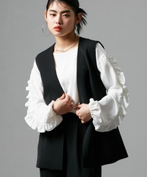 slattgir セットアップ 高身長 3点セット（ジレ＋パンツ＋