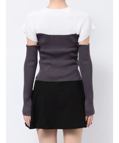 MERCURYDUO - 今季新作ニット♡定価以下での出品♡ MERCURYDUO ニット セーター ラガー風ニット レディース
