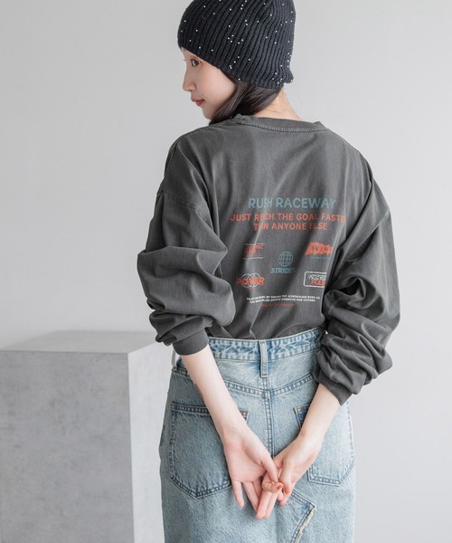 LOWRYS FARM tシャツ オリジナルロックTLS 108422 レディース