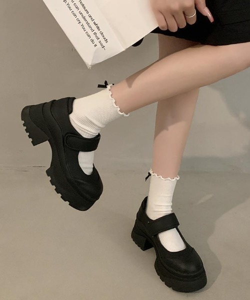 pink様 bubbles メリージェーンシューズ 厚底 ローファー ブーツ pink様 bubbles メリージェーンシューズ 厚底 ローファー ブーツ